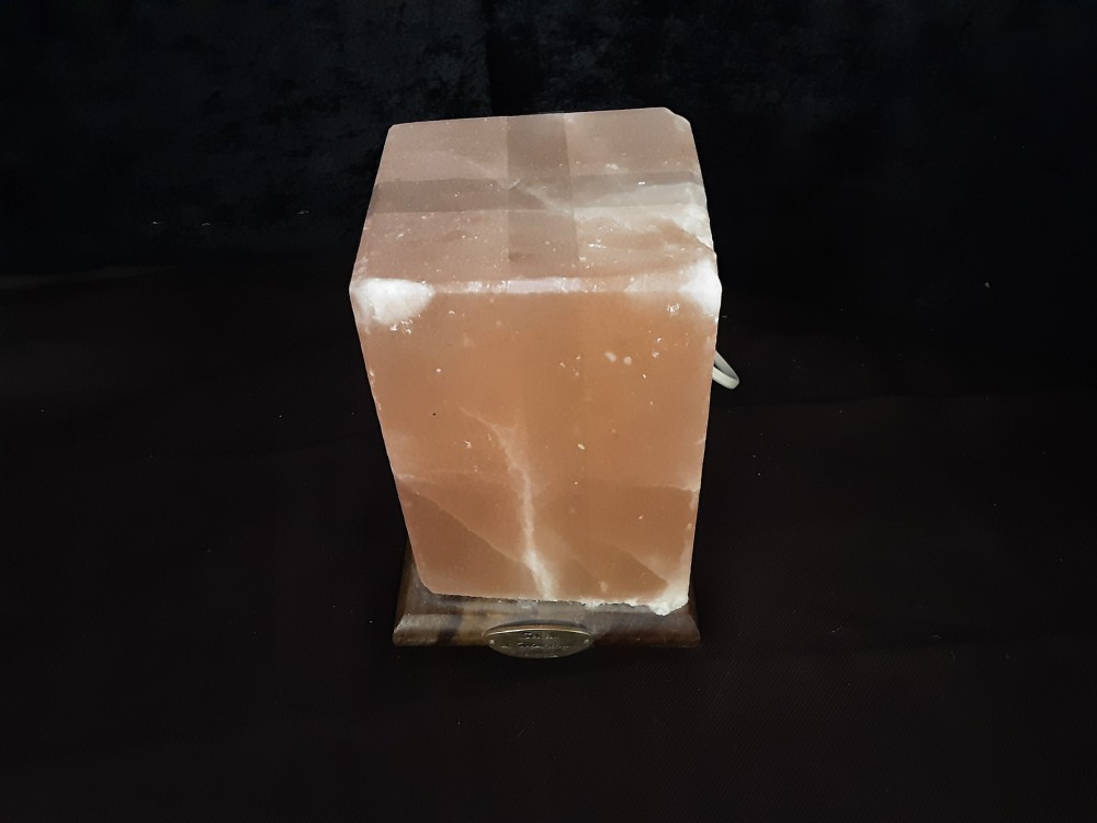 LAMPE A SEL CARRÉE 