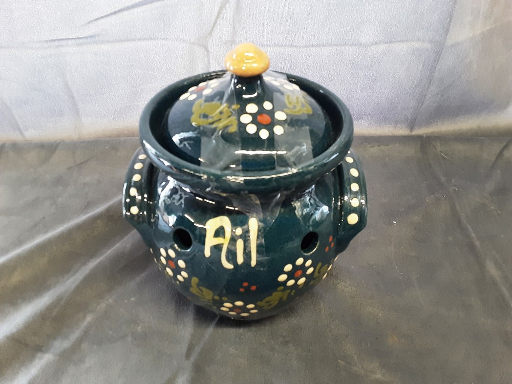 POT A AIL EN SOUFFENHEIM BLEU