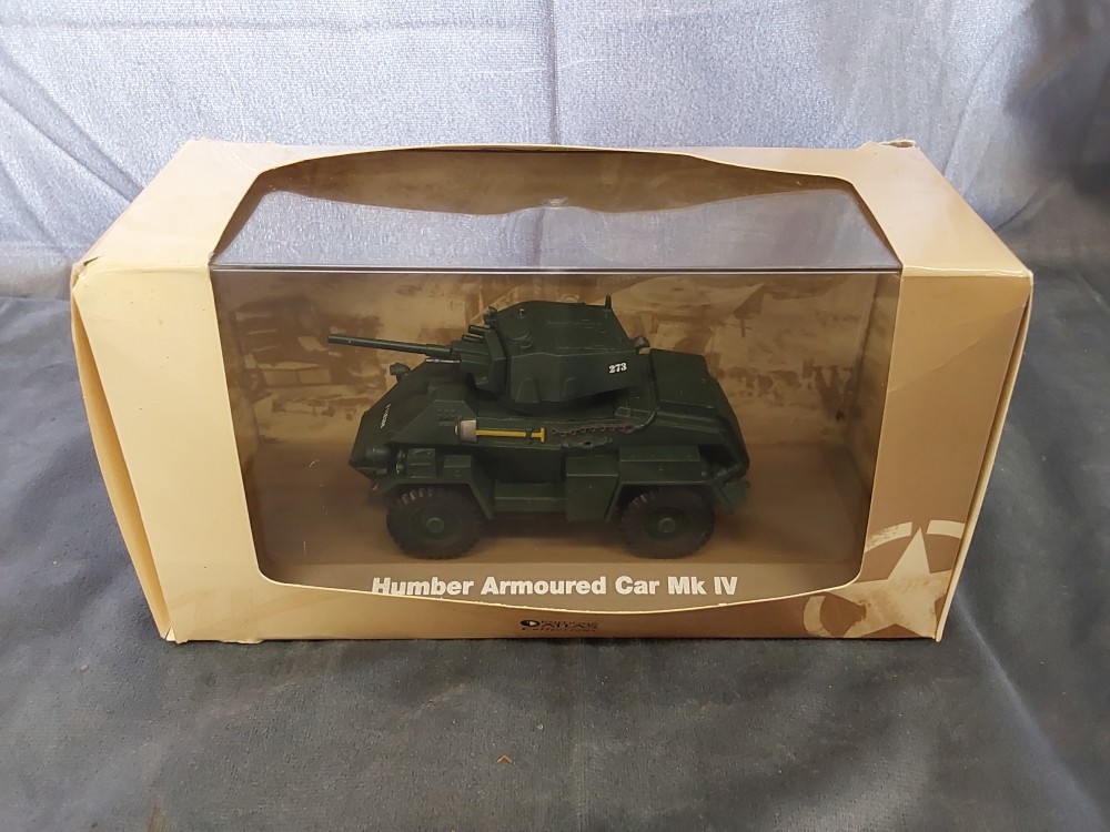 Char Militaire 1/43 Humber Armoured Car Mk Iv