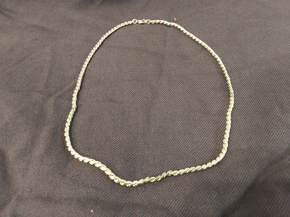 Collier Rond Dore