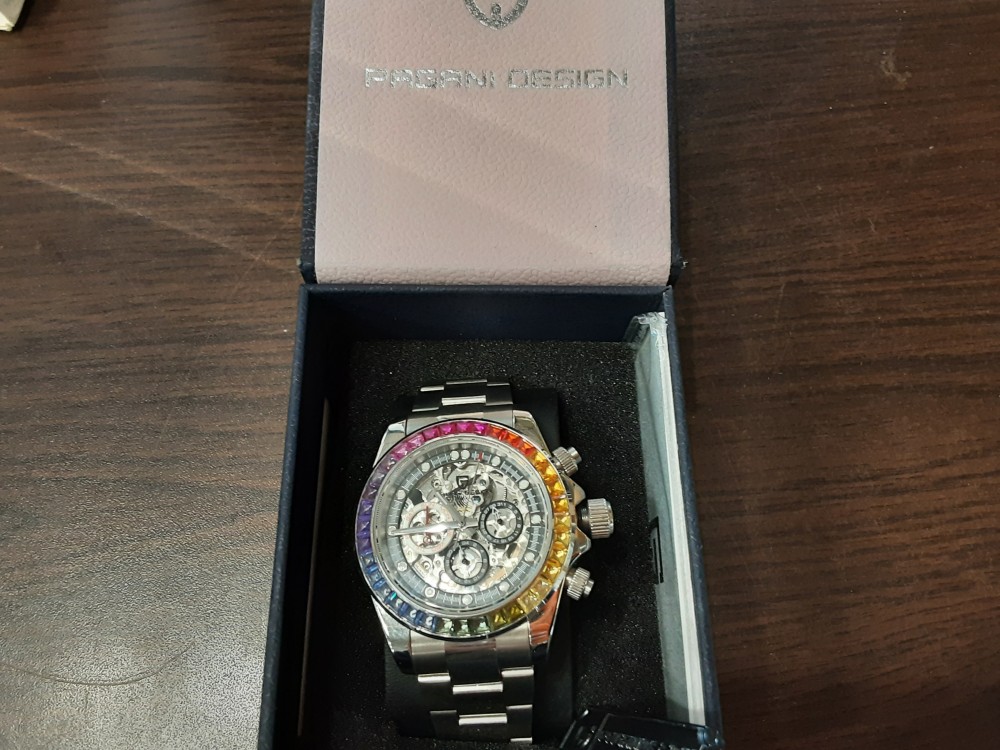 MONTRE AUTOMATIQUE PAGANI DESIGN POUR FEMME ETANCHEITE 100M