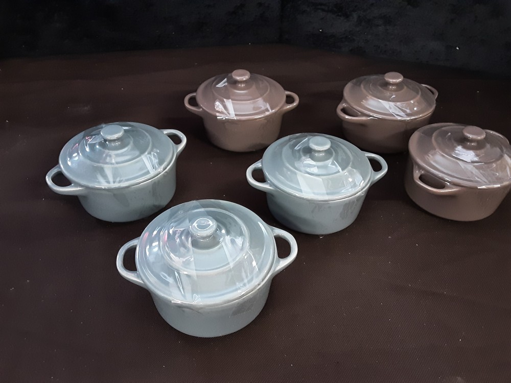 COCOTTE FAIENCE MINIATURE COLORIS DIFFÉRENTS