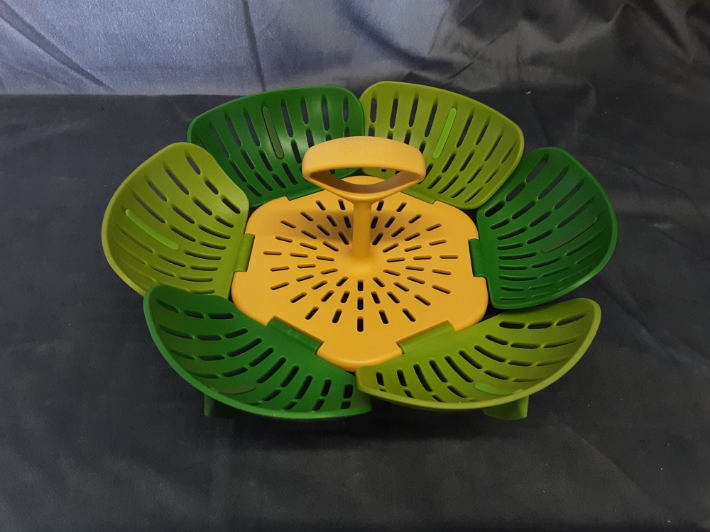 PANIER A VAPEUR JOSEPH VERT JAUNE