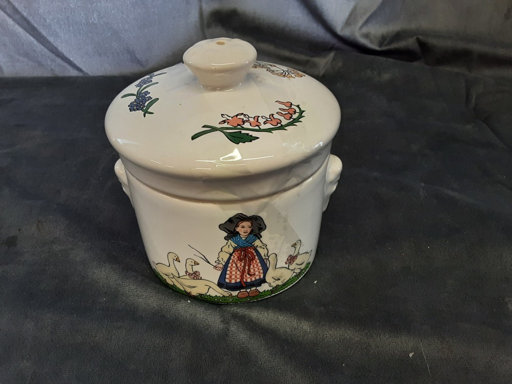 POT A FOIE GRAS MOTIF ALSACIENNE KG FRANCE