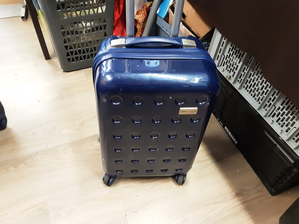 VALISE BLEUE TRAVEL ONE MM