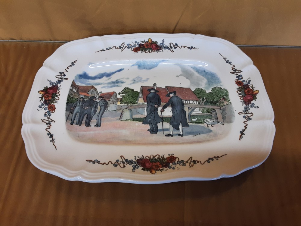 PLAT OBERNAI SARREGUEMINES