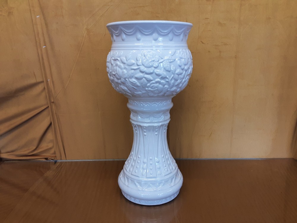 VASE CERAMIQUE BLANC TGM