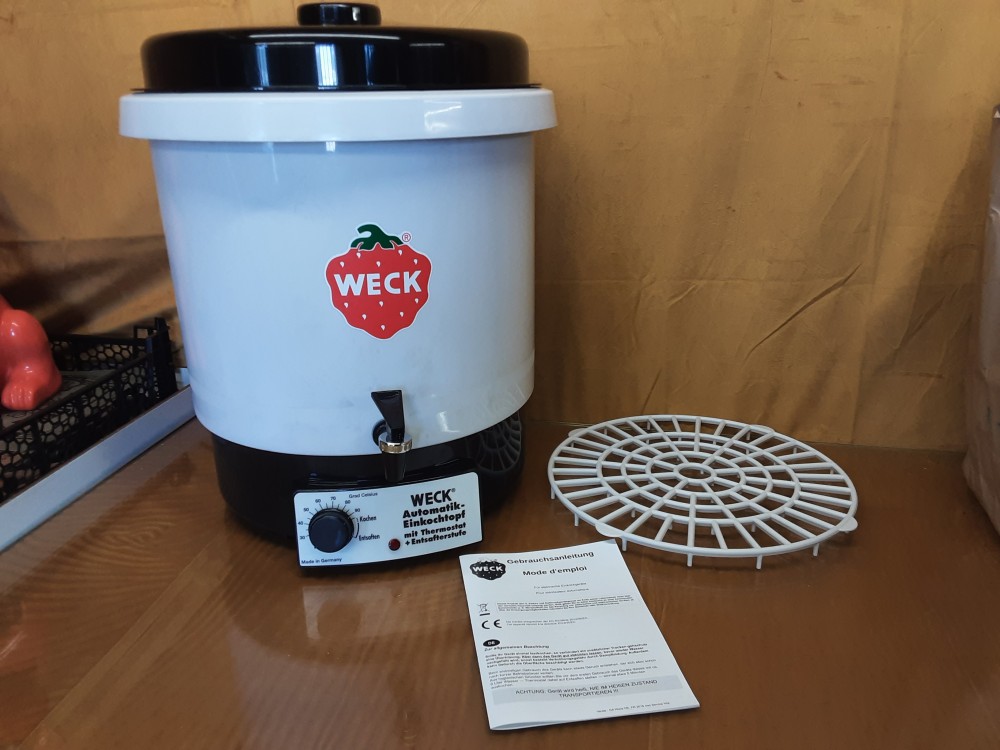 STERELISATEUR PASTEURISATEUR AVEC ROBINET MARQUE WECK