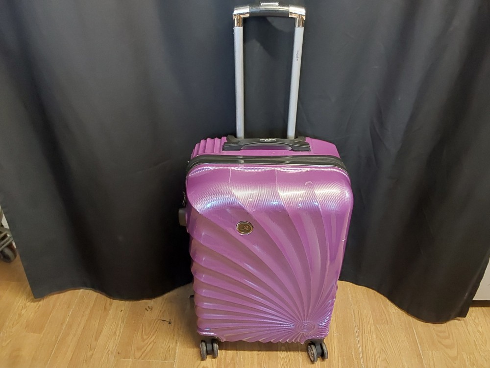 VALISE VIOLETTE MANOUKIAN 4X2 ROULETTES