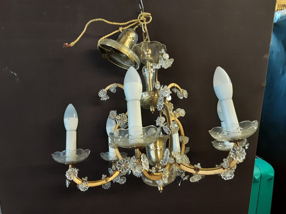 Lustre Style Venitien 6 Branches