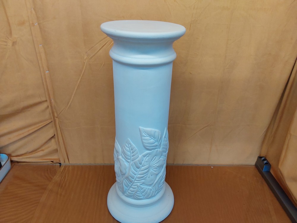 Colonne En Ceramique Blanche