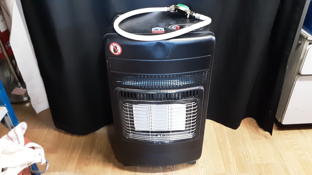 CHAUFFAGE D'APPOINT A BOUTEILLE DE GAZ