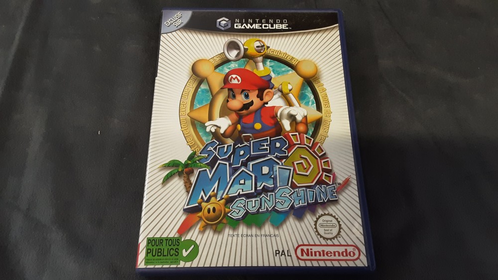 JEU GAMECUBE "SUPER MARIO SUNSHINE"