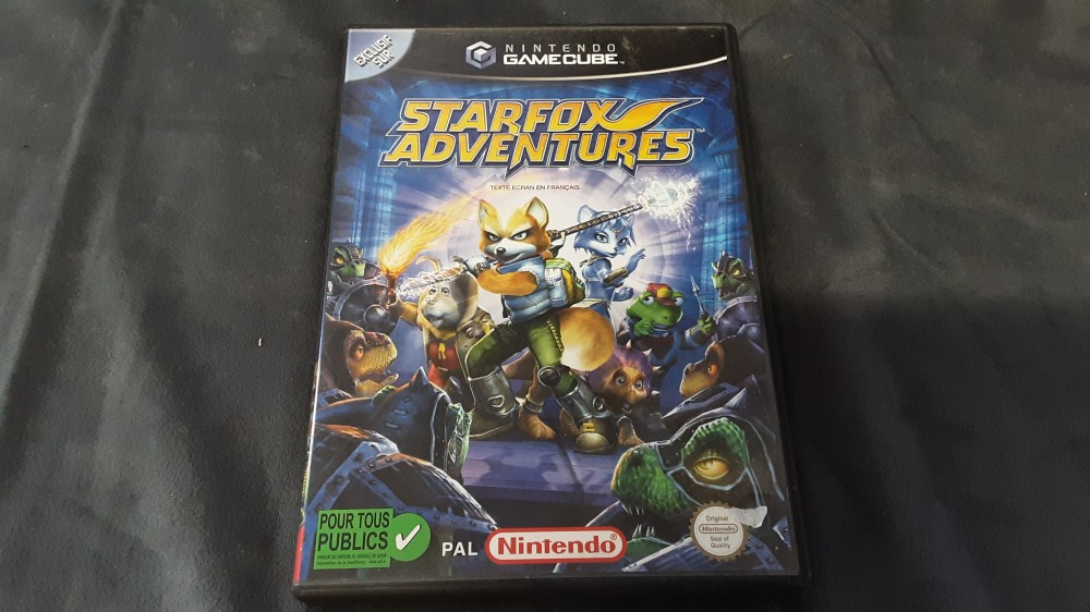 Jeu Gamecube Starfox Adventures