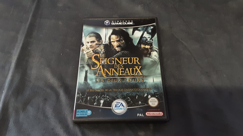 Jeu Gamecube "Le Seigneur Des Anneaux Les Deux Tours"