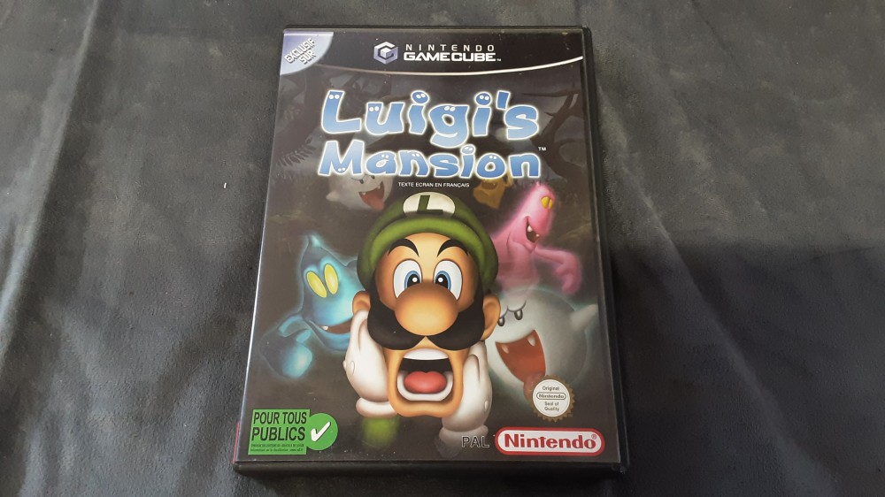 Jeu Gamecube "Luigi’s Mansion"