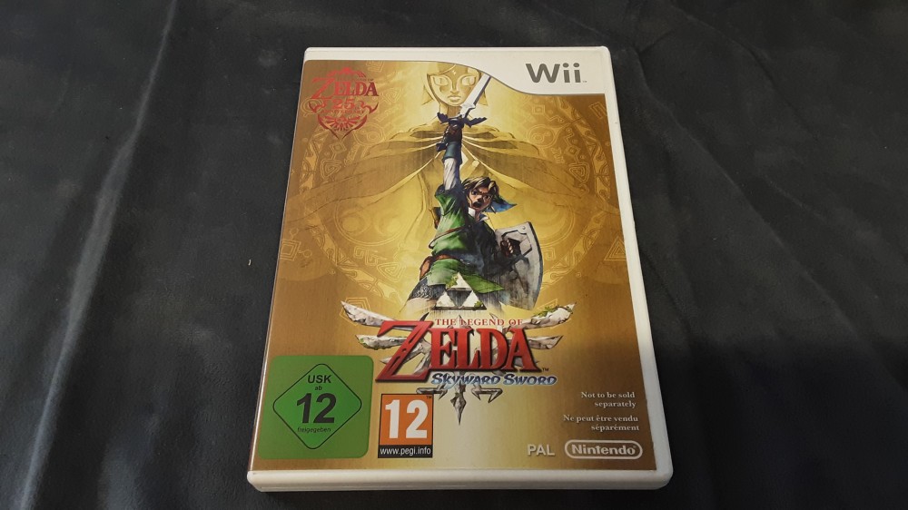 Boitier Wii "The Legend Of Zelda Skyward Sword"