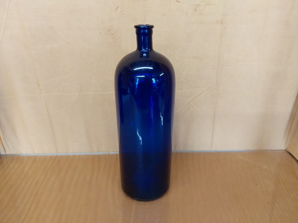 Bouteille Verre Bleu Gm