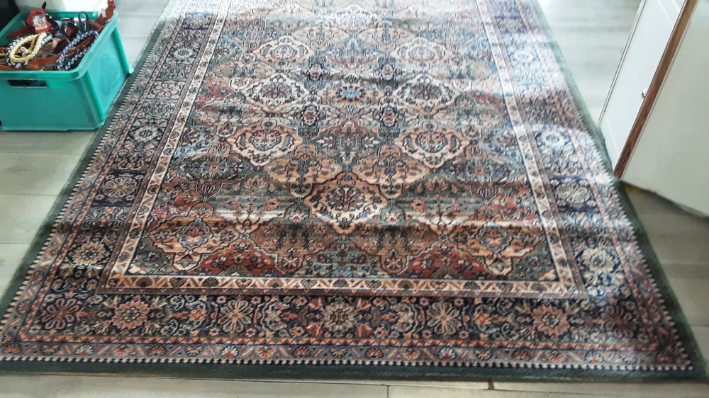 TAPIS MECANIQUE COLORIS VERT BLEU ROUGE