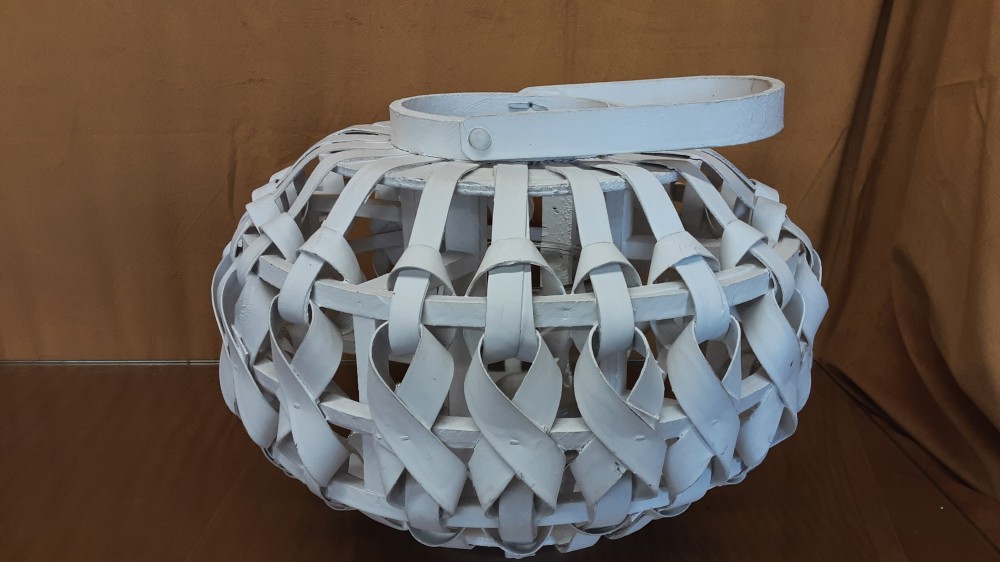 LANTERNE PHOTOPHORE BOIS BLANC