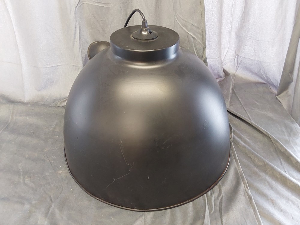 LUSTRE METAL CLOCHE