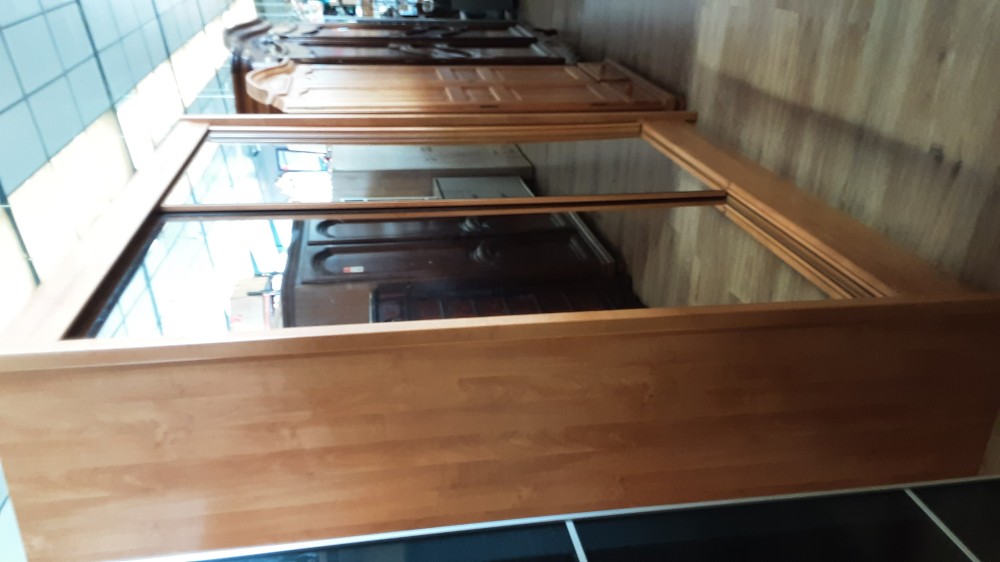 ARMOIRE 2 PORTES COULISSANTES  2 TIROIRS