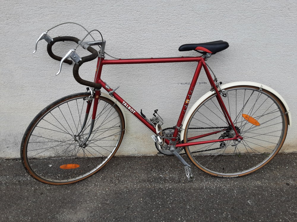 VELO DE COURSE TALBOT ROUGE