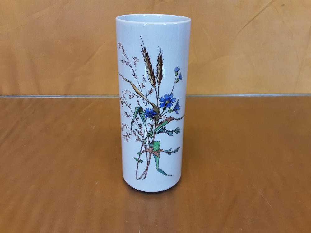 SOLIFLORE SARREGUEMINES A RESTAURER FLEURS BLEUES