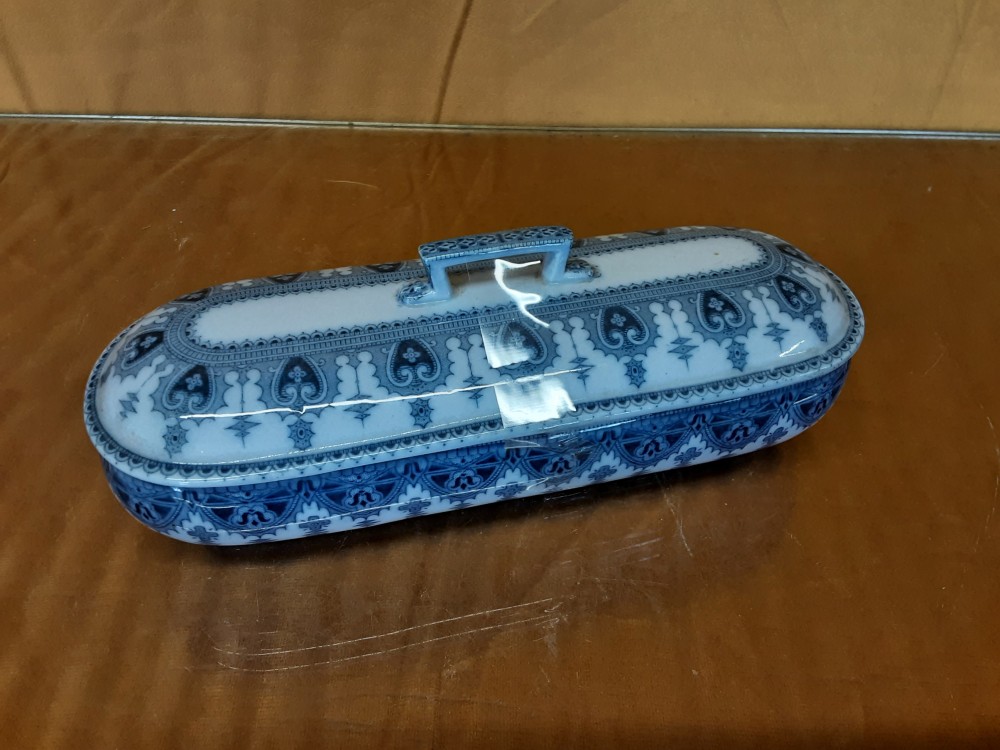 Bonbonniere Rectangulaire Sarreguemines U&C Bleu