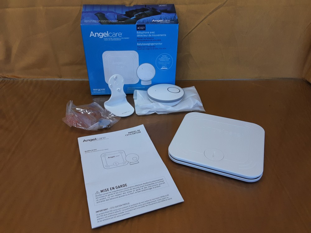 Boite Complete Angelcare Babyphone Detecteur De Mouvements ( Jamais Utilisé)