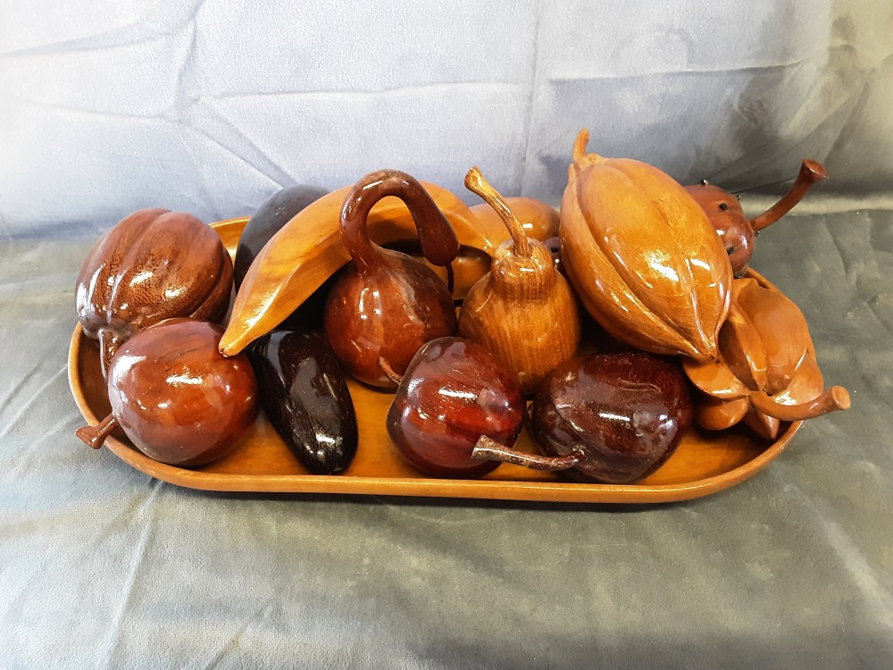 CORBEILLE A FRUITS EN BOIS