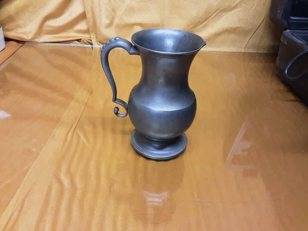 POT À LAIT EN ÉTAIN H.14CM 