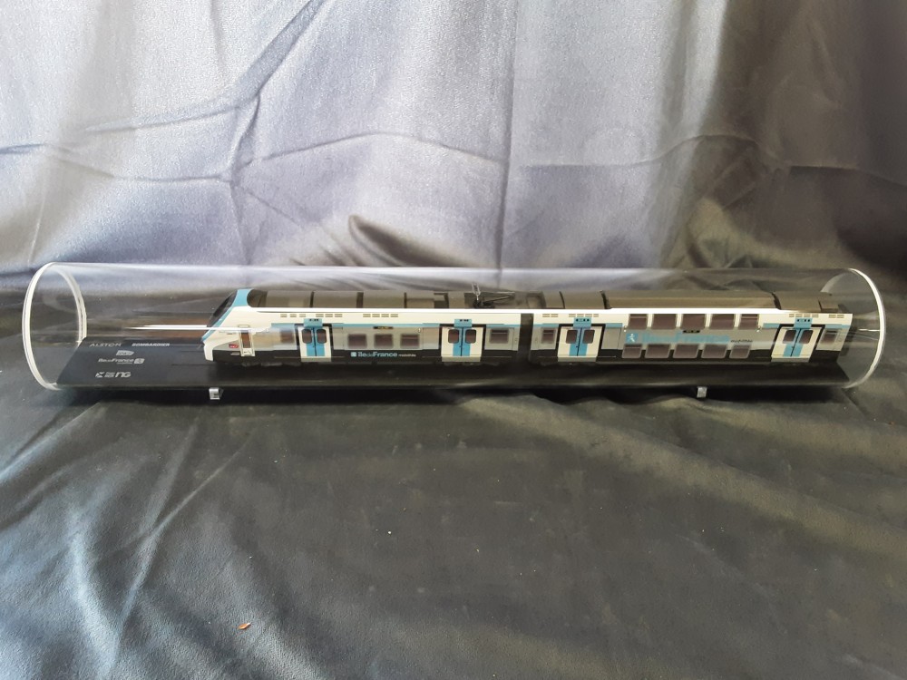MAQUETTE PROJET RER- NG ALSTOM "BOMBARDIER" 
