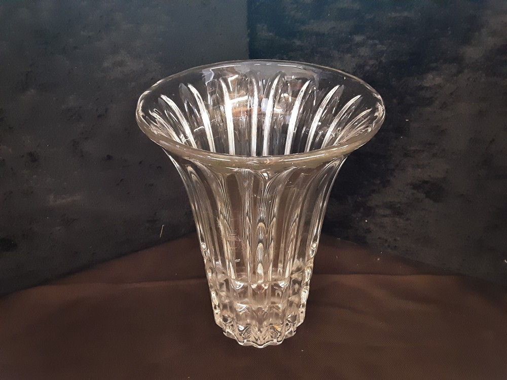 VASE EN CRISTAL HAUT 23CM