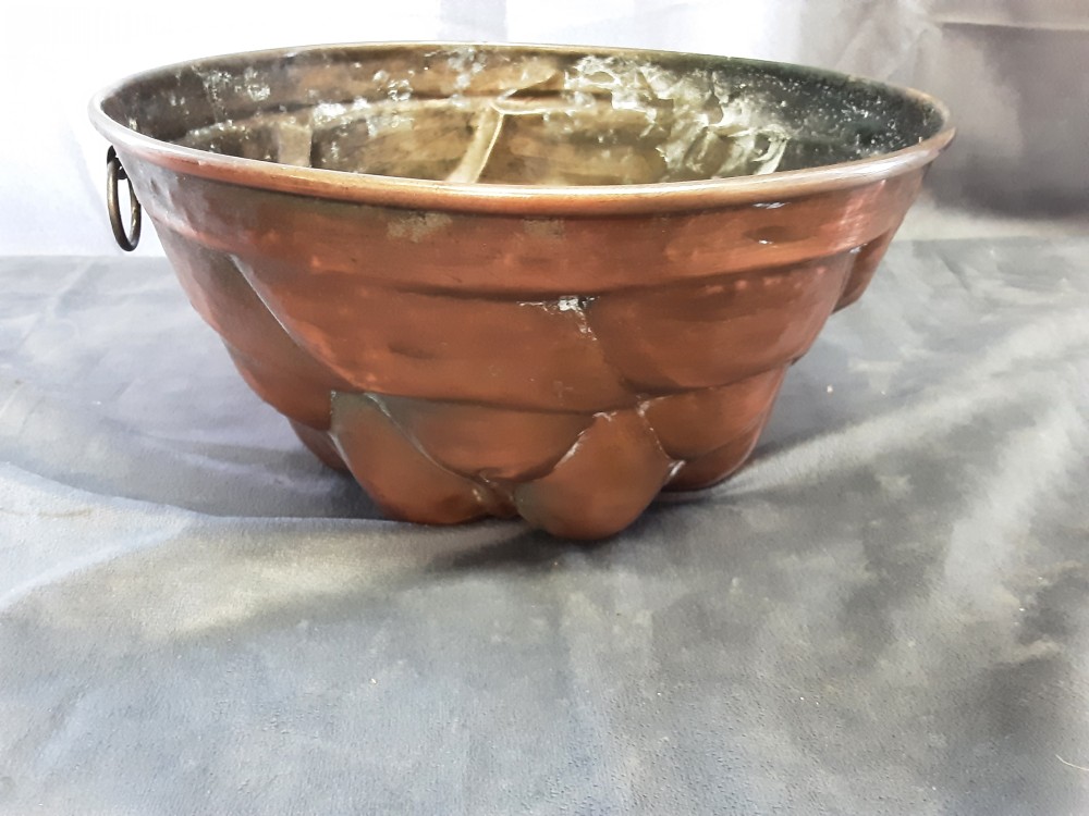 MOULE A KOUGELHOPF EN CUIVRE DIAM. 23CM