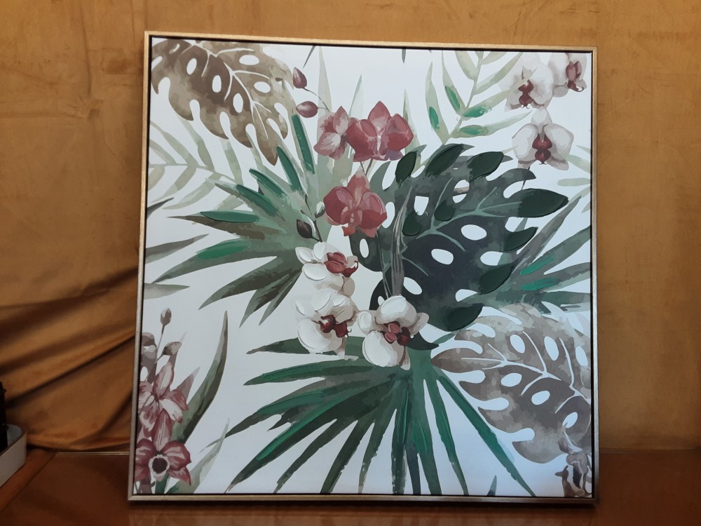 TABLEAU ORCHIDÉES SANS CADRE