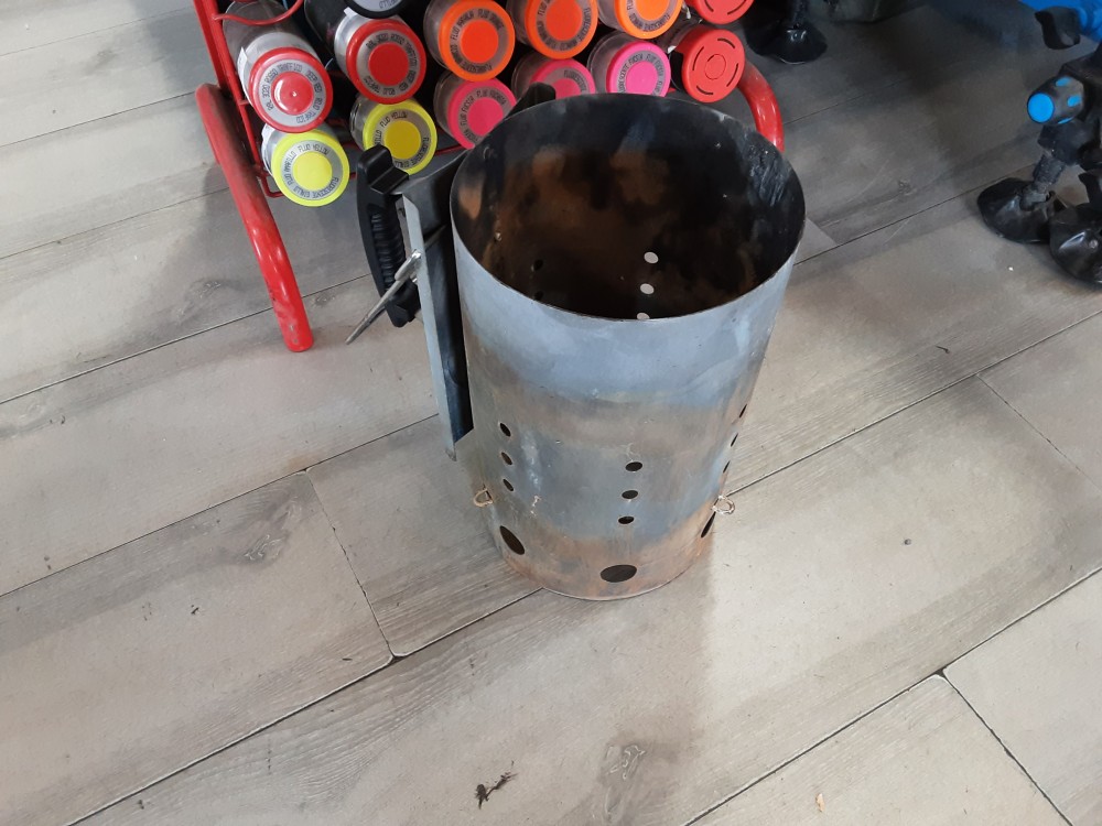 CHEMINEE TUBE D'ALLUMAGE POUR BARBECUE A CHARBON