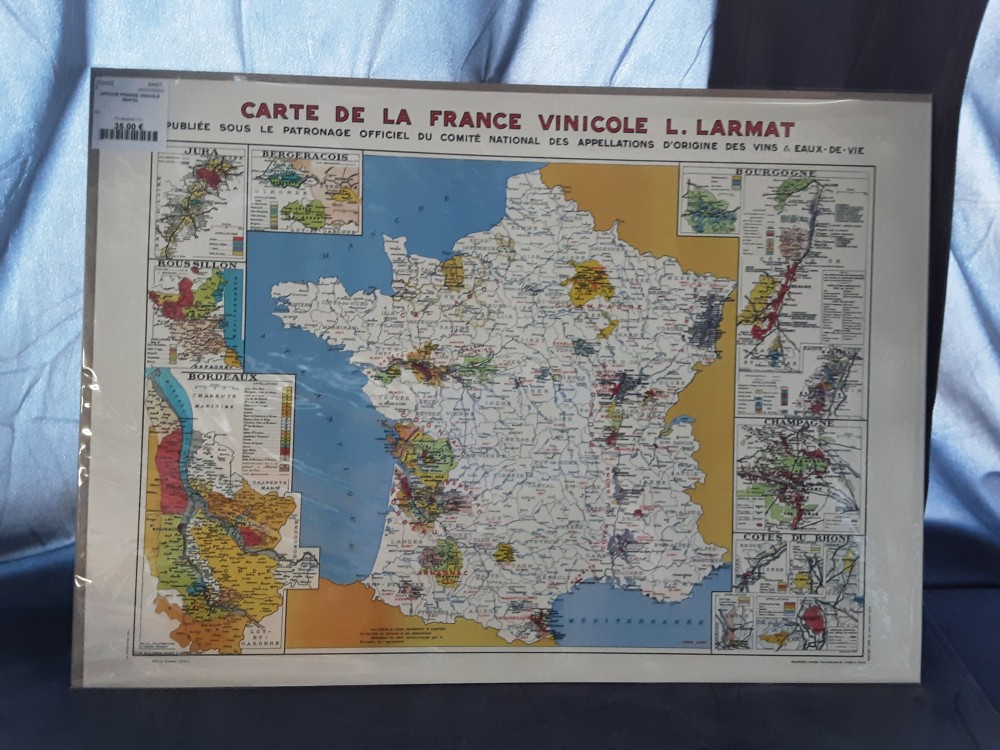 AFFICHE FRANCE VINICOLE (50X70)