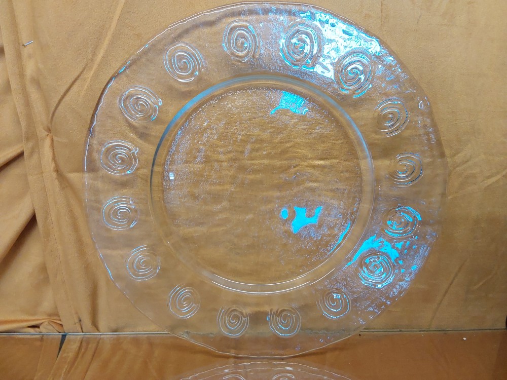 ASSIETTE DE PRÉSENTATION TGM VERRE DIAM 33.5CM
