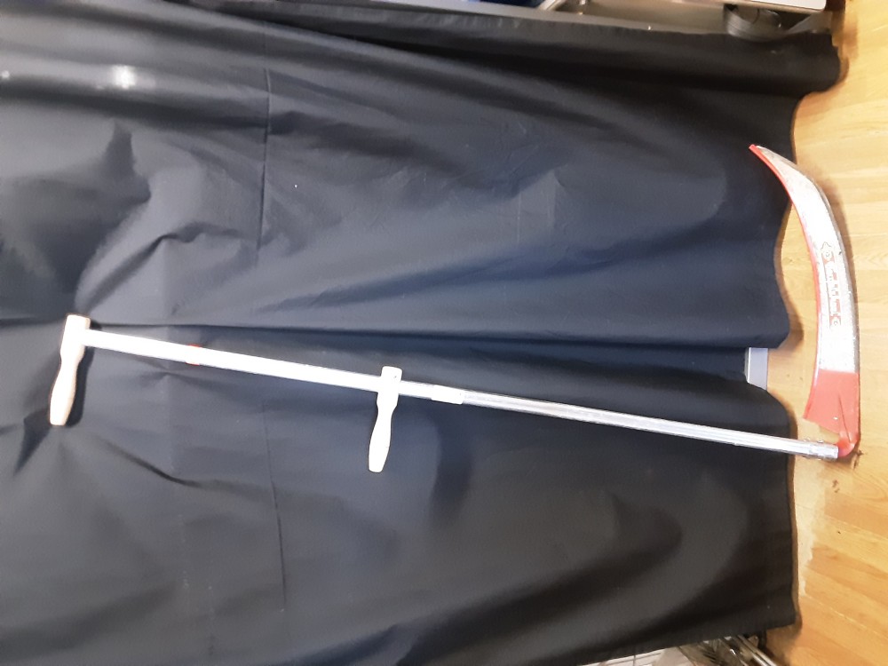 FAUX  65 CM AVEC MANCHE EN METAL 
