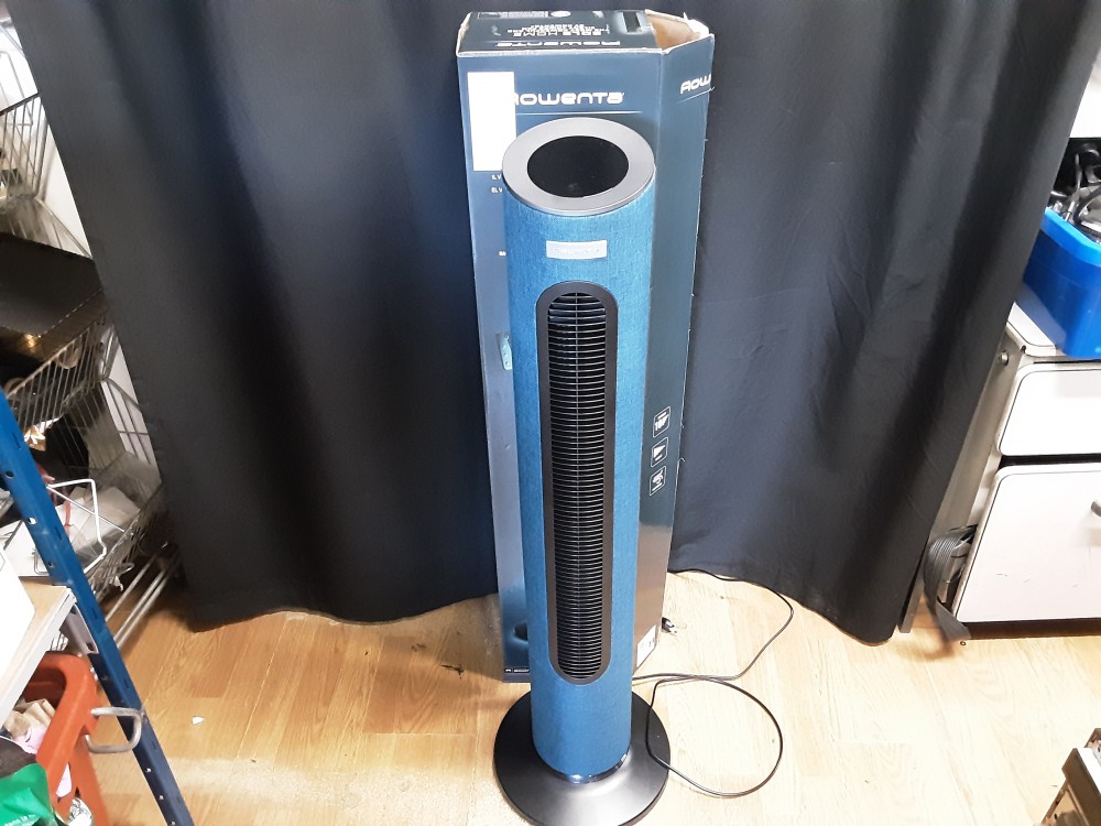 VENTILATEUR COLONNE ROWENTA NEUF JAMAIS UTILISÉ + TC