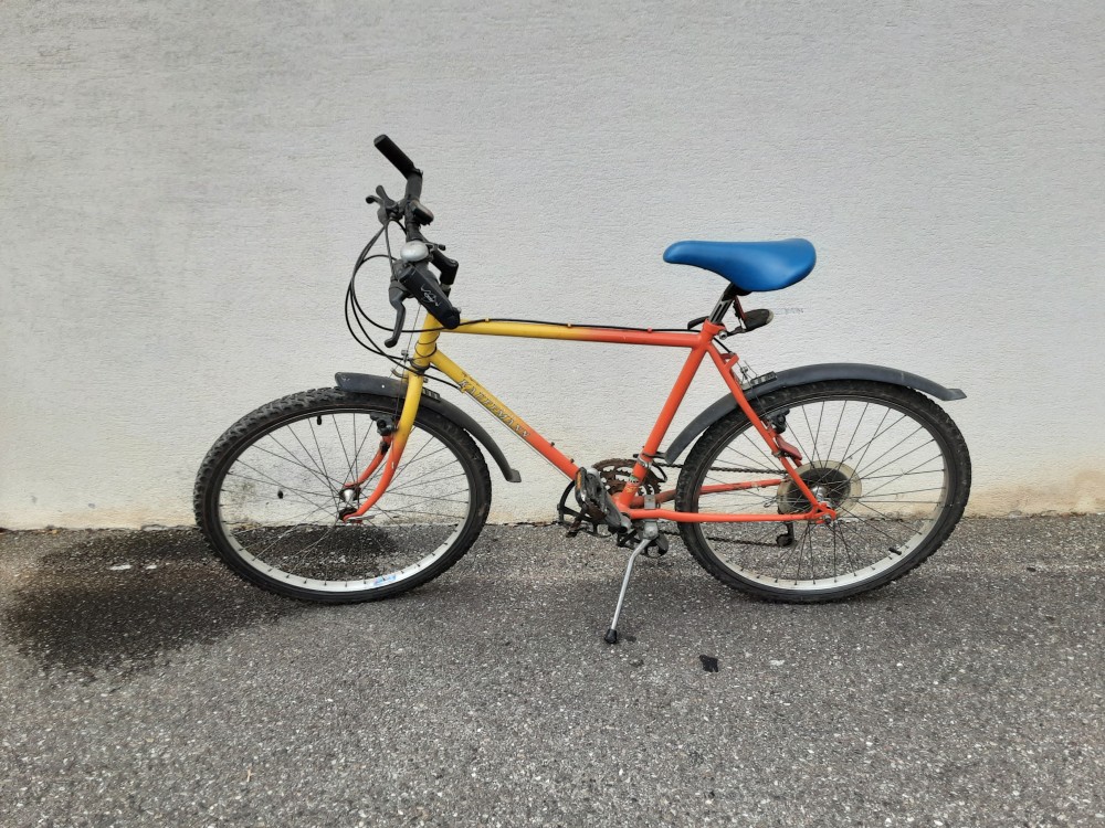 VTT KAUFFMANN ORANGE ET JAUNE