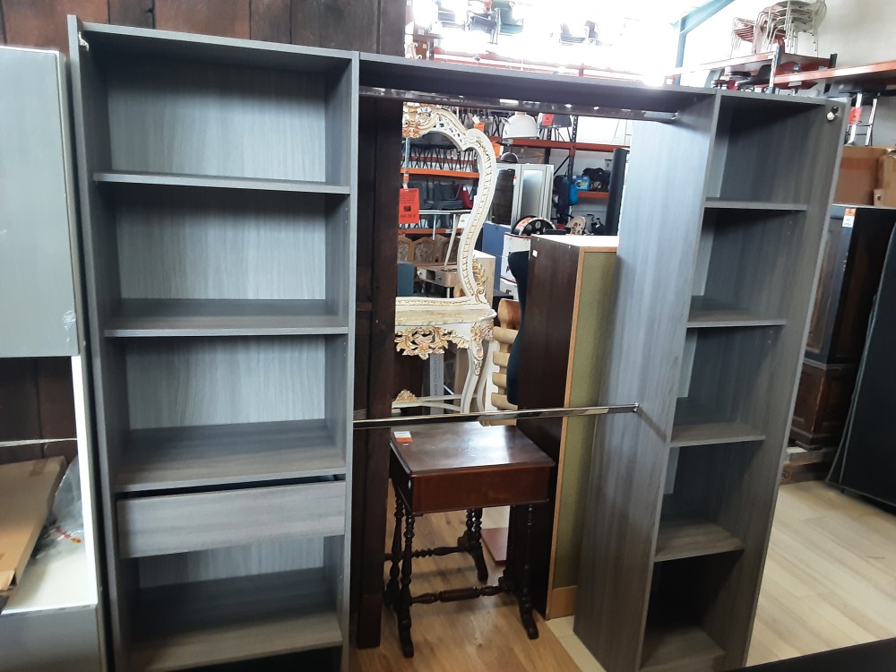 DRESSING 1 TIROIR COLORIS GRIS
