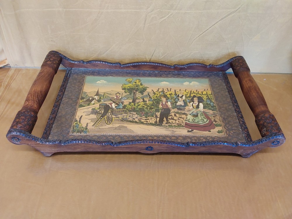 PLATEAU EN BOIS ET VERRE ALSACE A ANSES