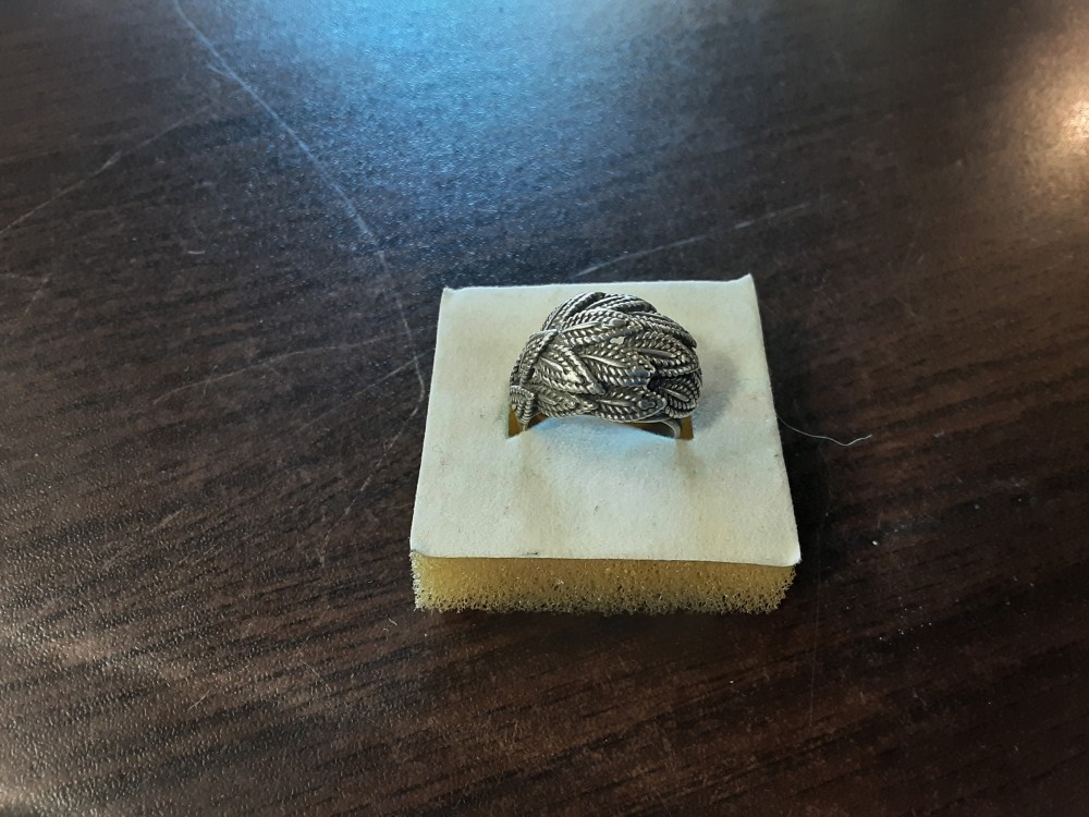 BAGUE ARGENT