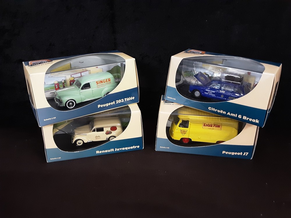 Voiture Publicitaire En Metal 1/43