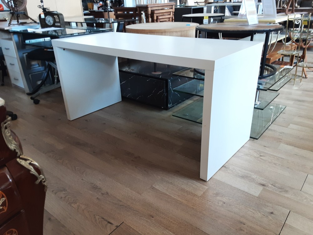BUREAU GM BLANC AVEC ANGLE