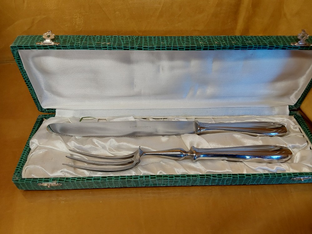 Lot 2 Couverts A Gigot M,A