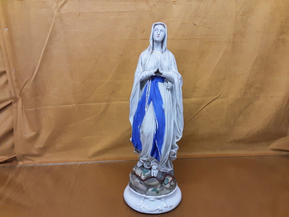 VIERGE EN PORCELAINE GM HAUT 44CM