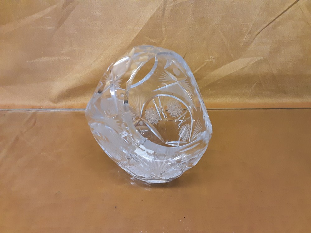 PANIER EN CRISTAL 